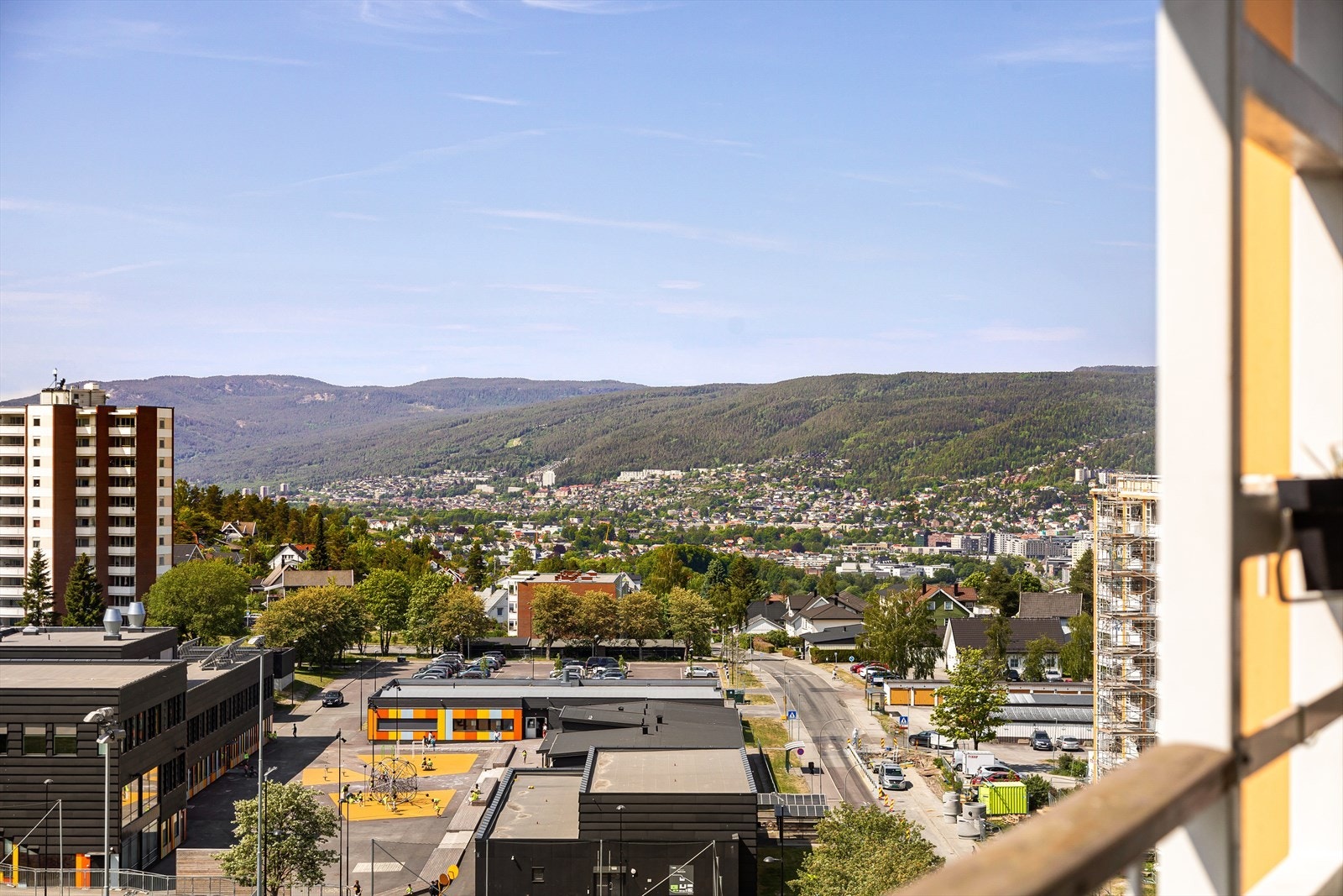 I tillegg er det meget flotte utsiktsforhold fra balkong Galleribilde