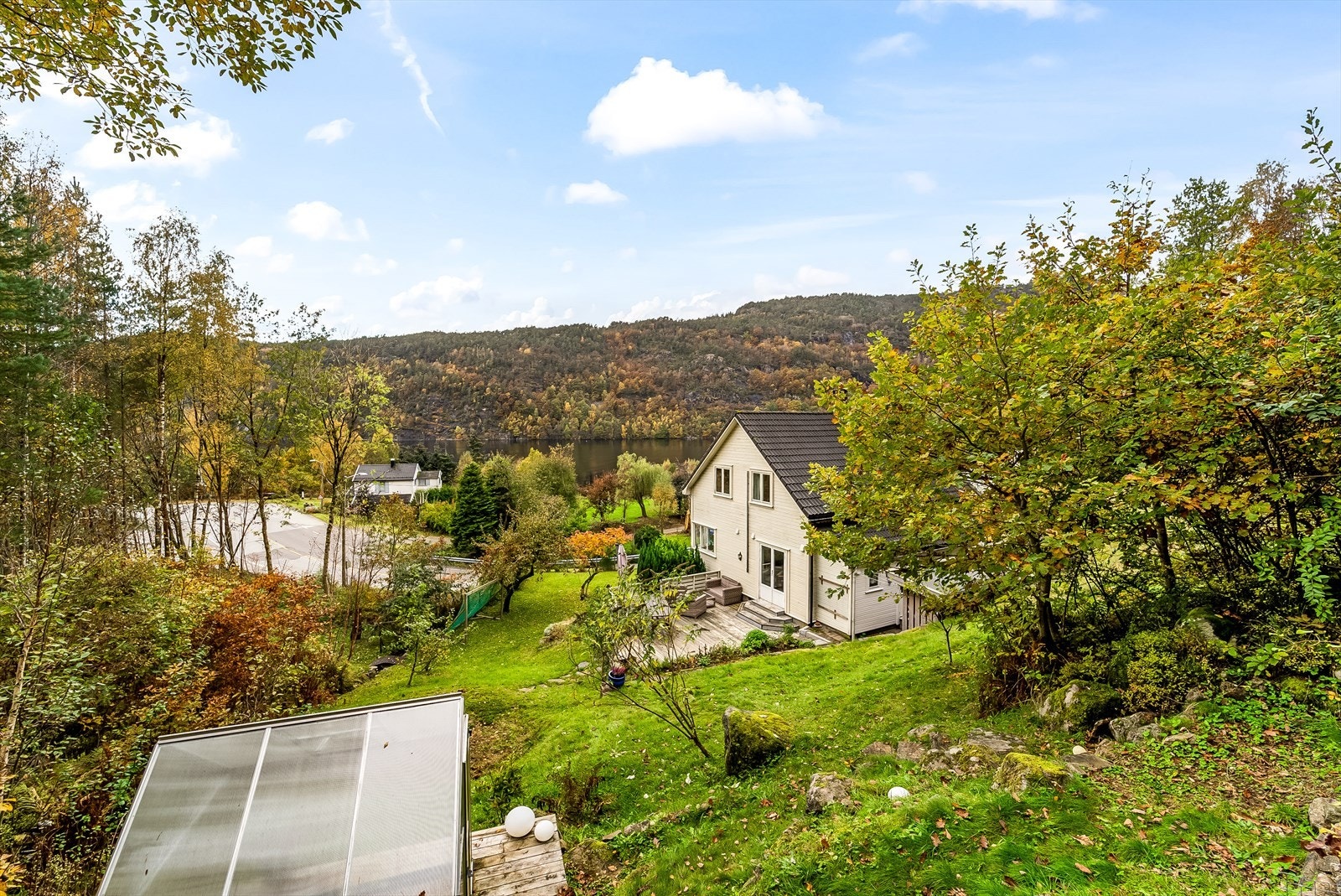 Utsikt fra grillbua! Galleribilde