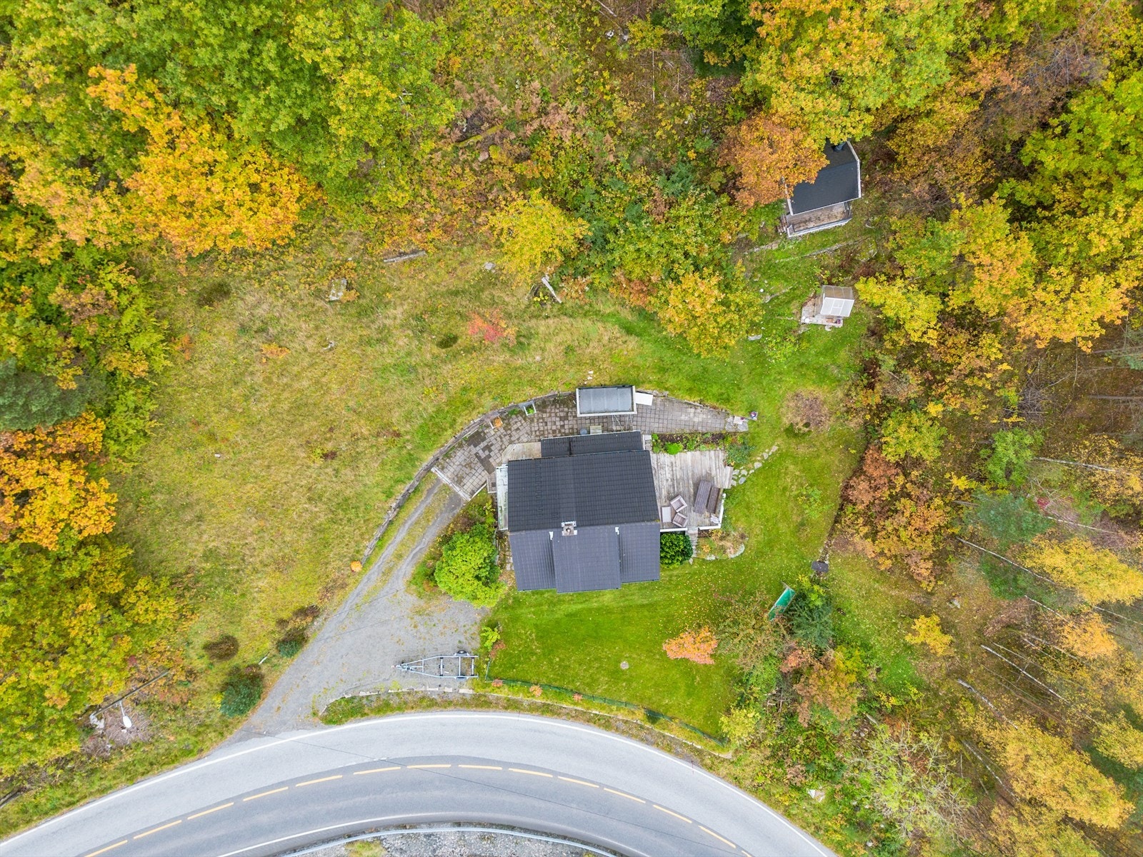 Dronefoto Galleribilde