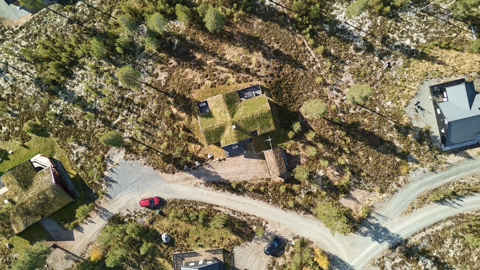 Dronebilde. Galleribilde