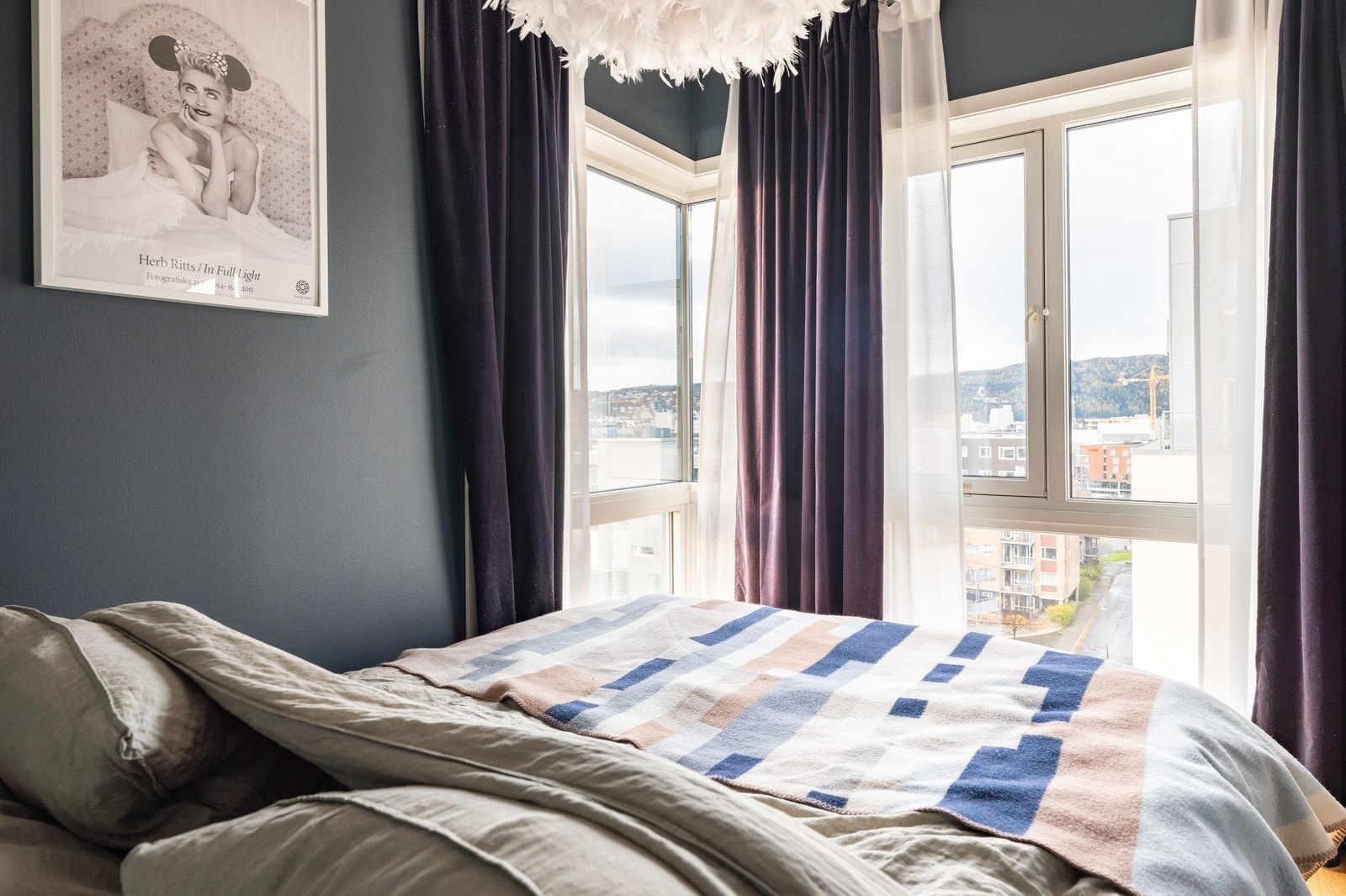 Fin utsikt fra soverommet! Galleribilde