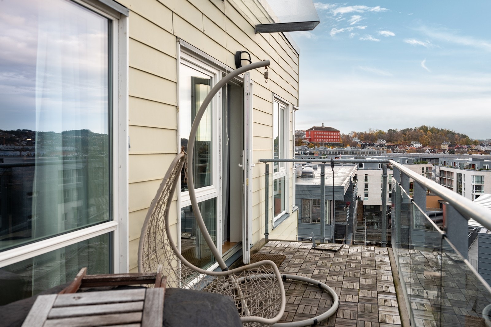 Balkong av god størrelse! Galleribilde