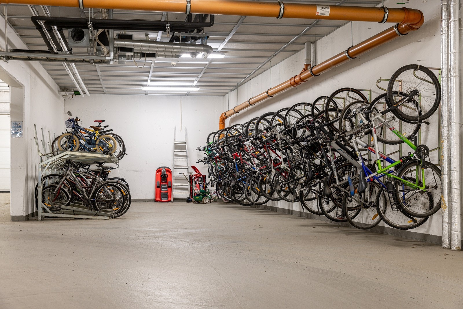 Som beboer har du også tilgang til felles sykkelrom. Galleribilde