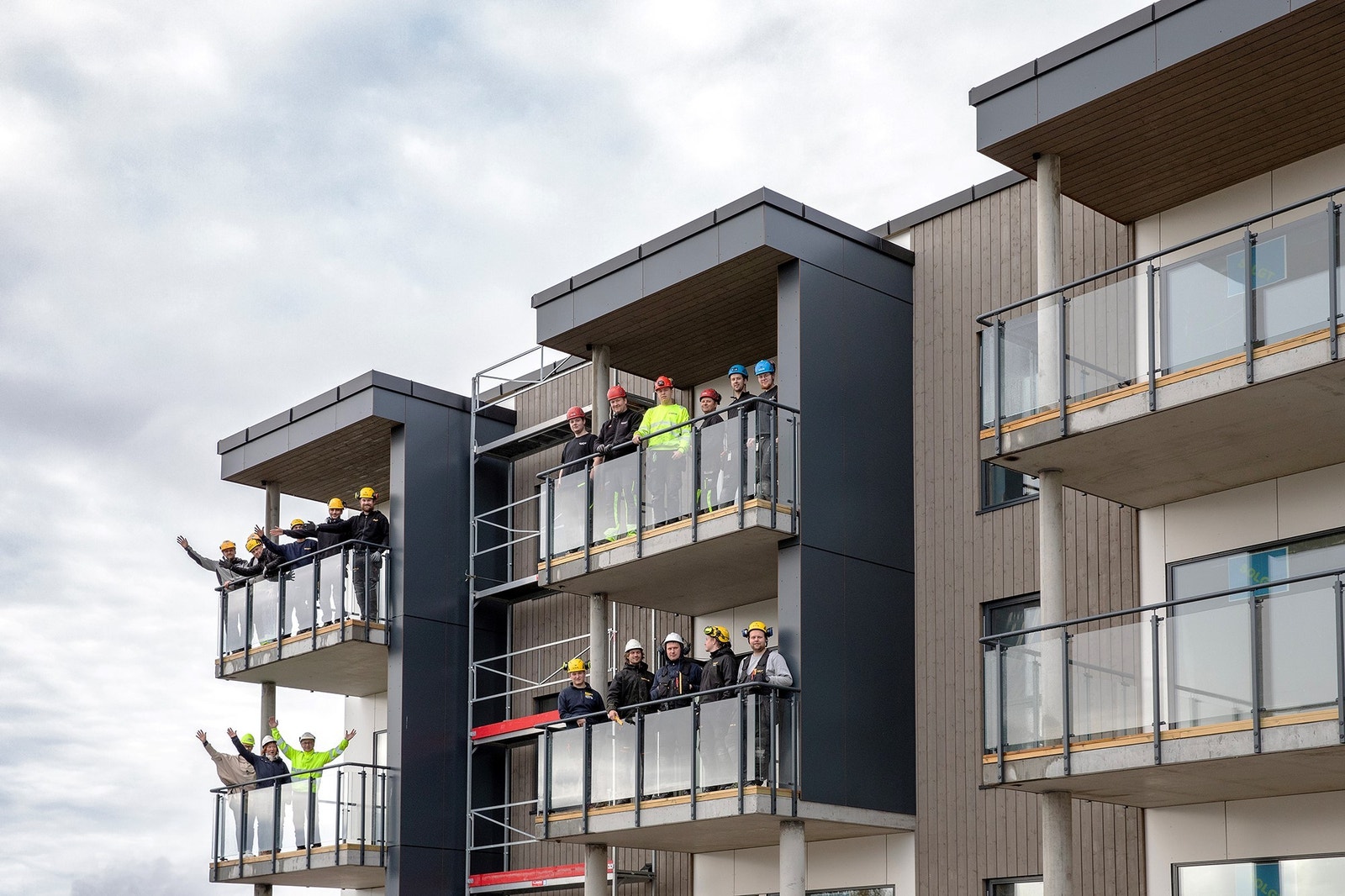 Front bygg Galleribilde