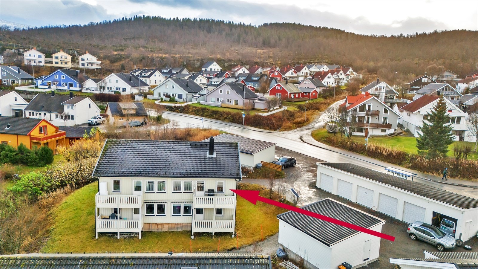 Meget god intern beliggenhet i bygget. Galleribilde