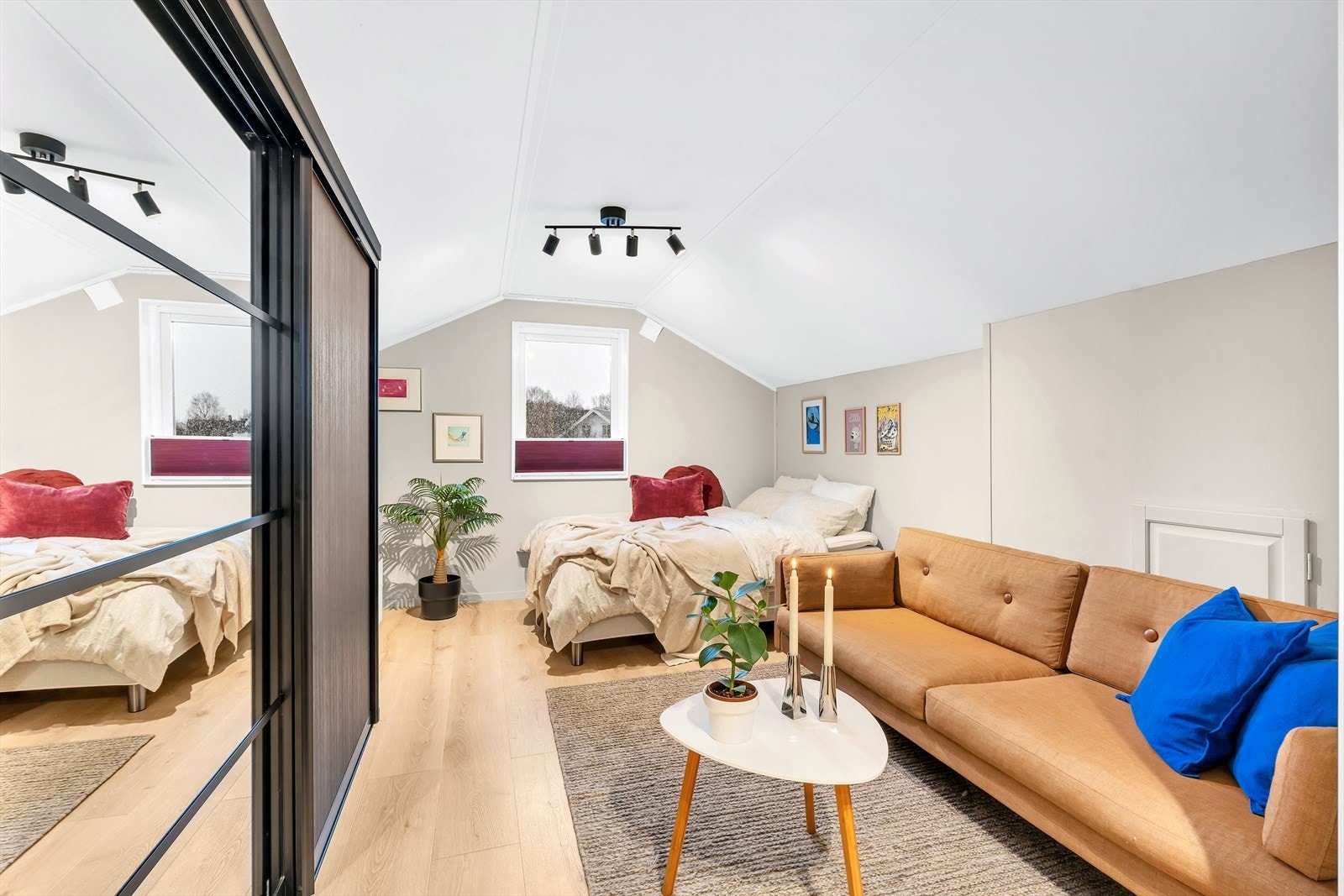 Soverom 3. Kan fint benyttes som loftstue om man ønsker det. Galleribilde