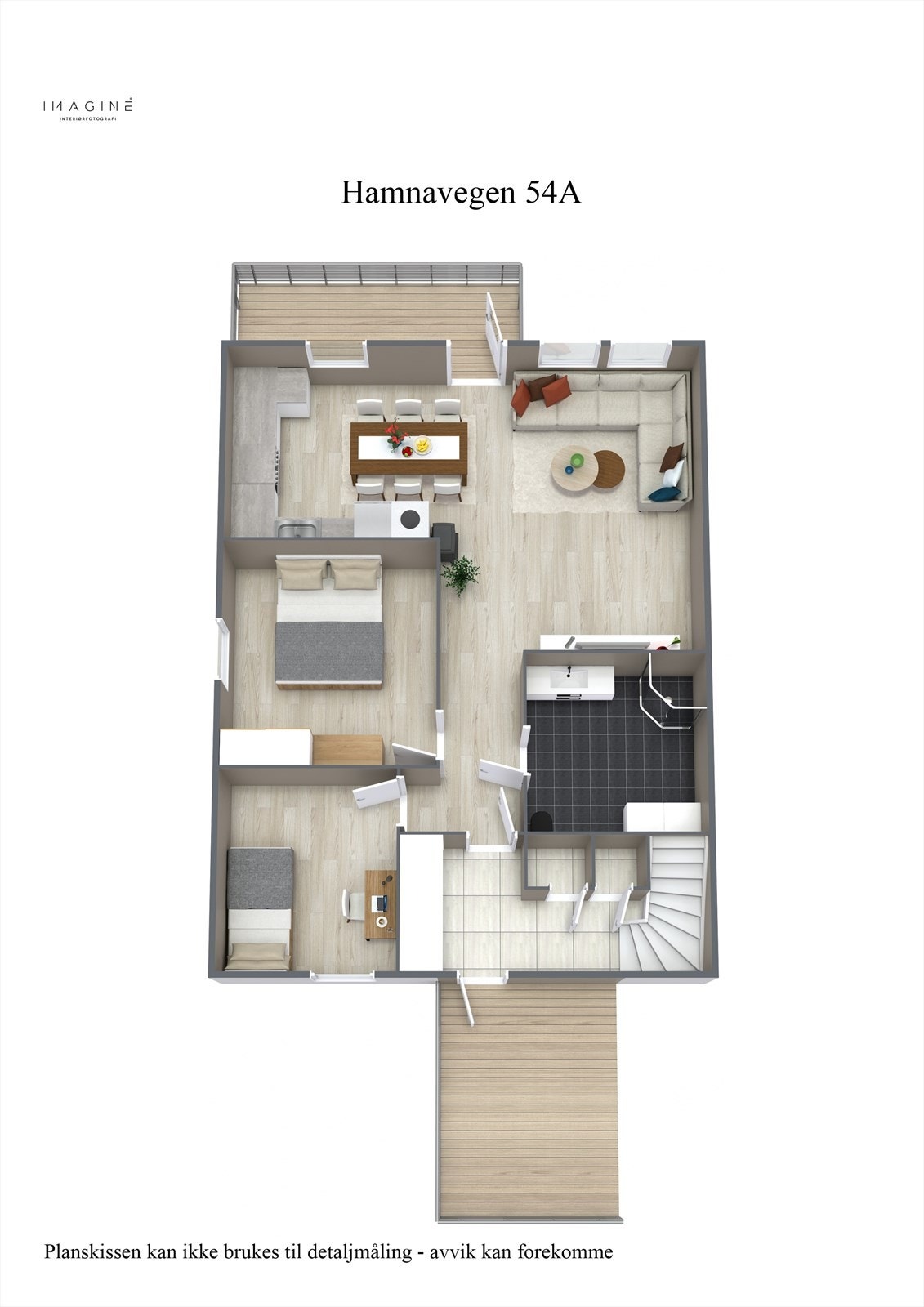Hamnavegen 54A - 3D - 1 etg Galleribilde