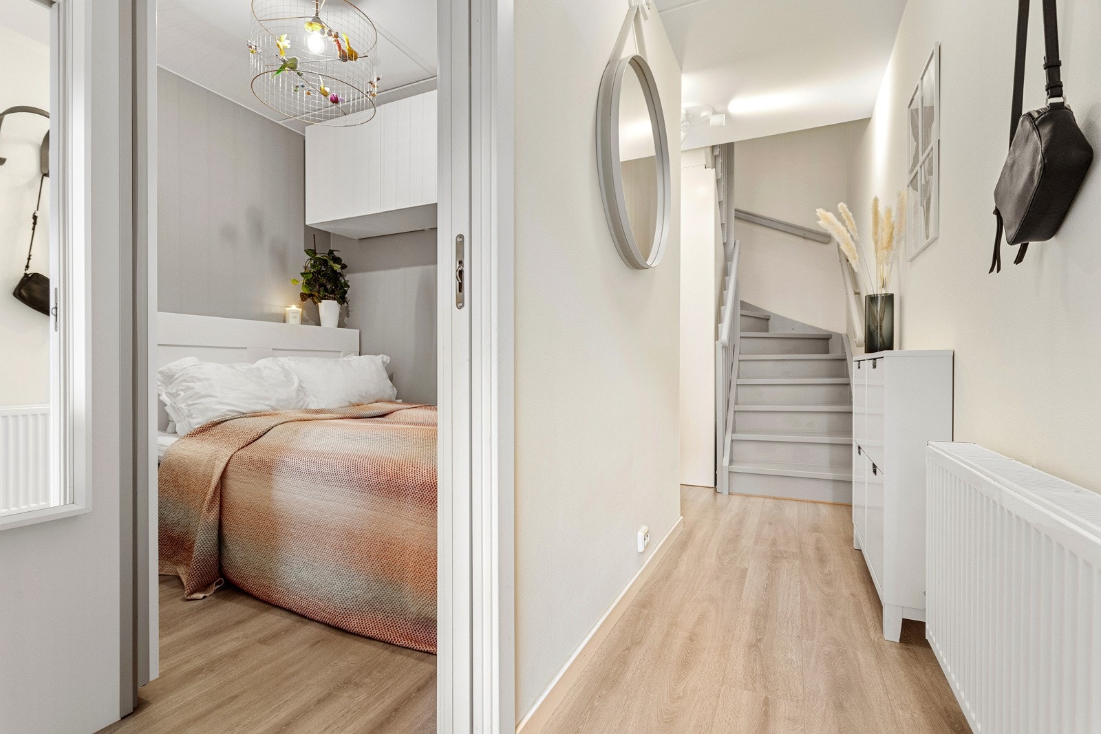Nytt laminatgulv ble lagt i 2021. Galleribilde