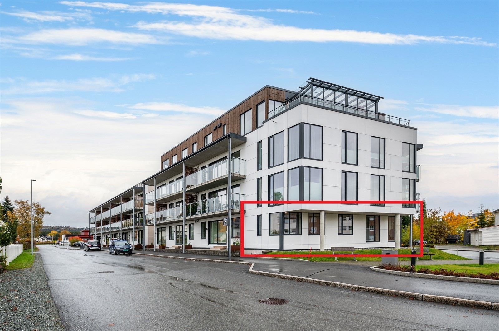 Leiligheten ligger i 1. etg. Galleribilde