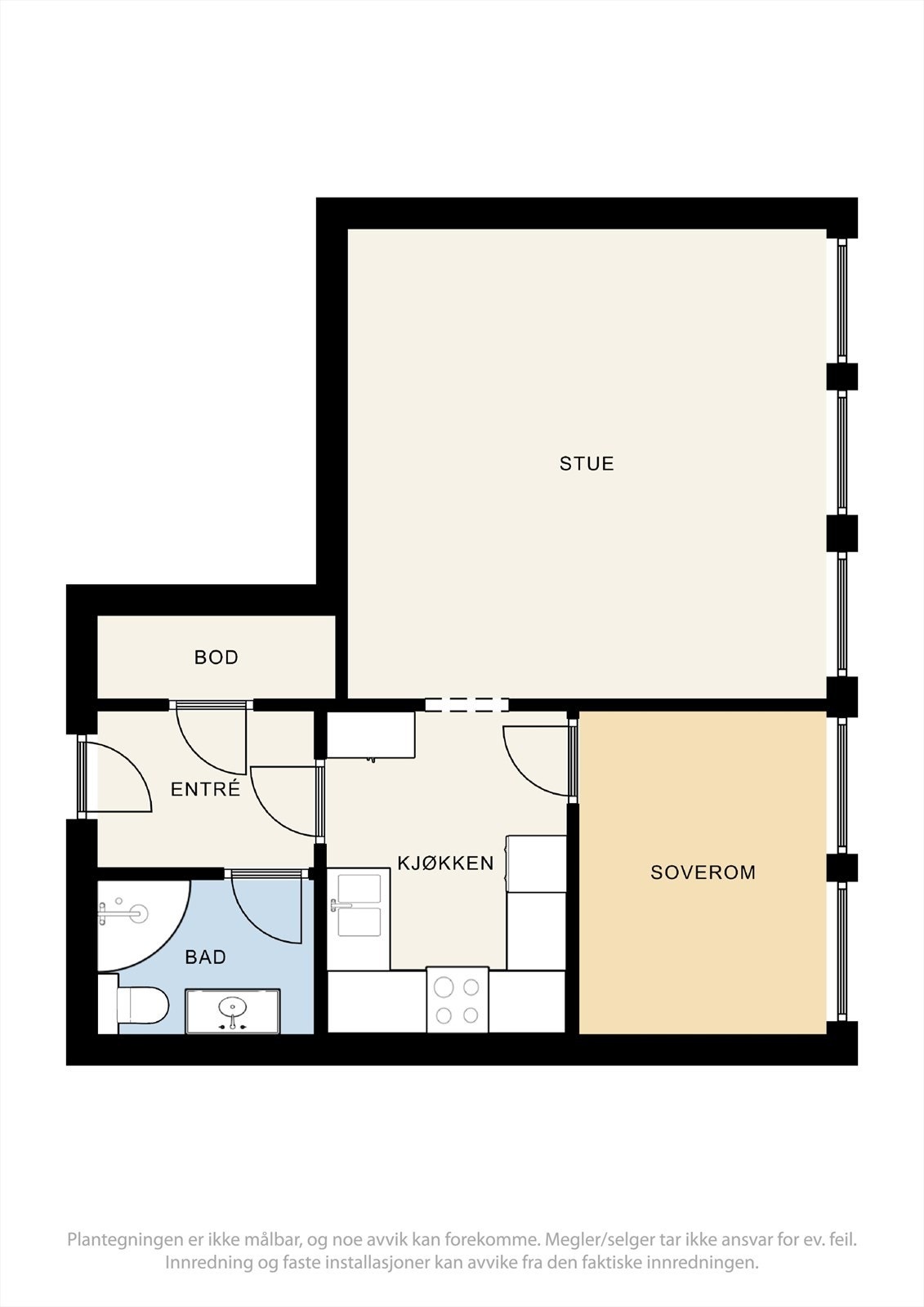 Plantegning. Galleribilde