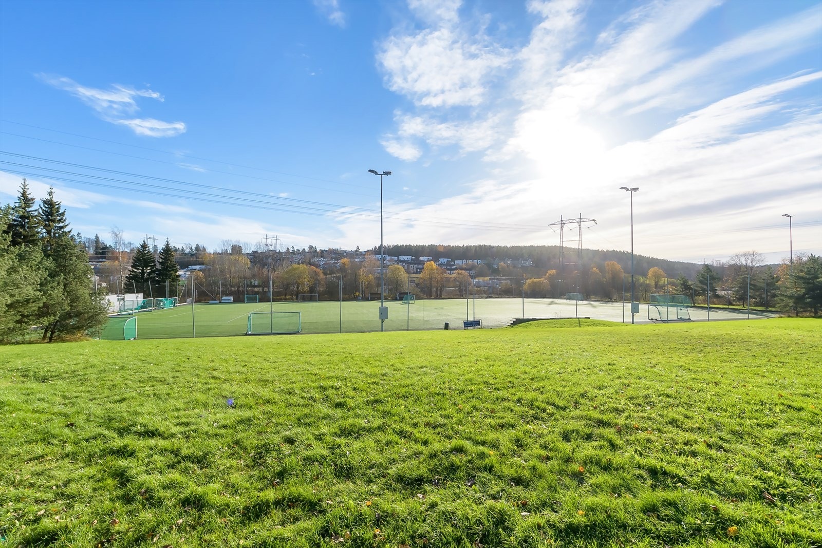 For den aktive er det kort vei til Ellingsrudflaten ballbane og Ellingsrud Idrettspark Galleribilde