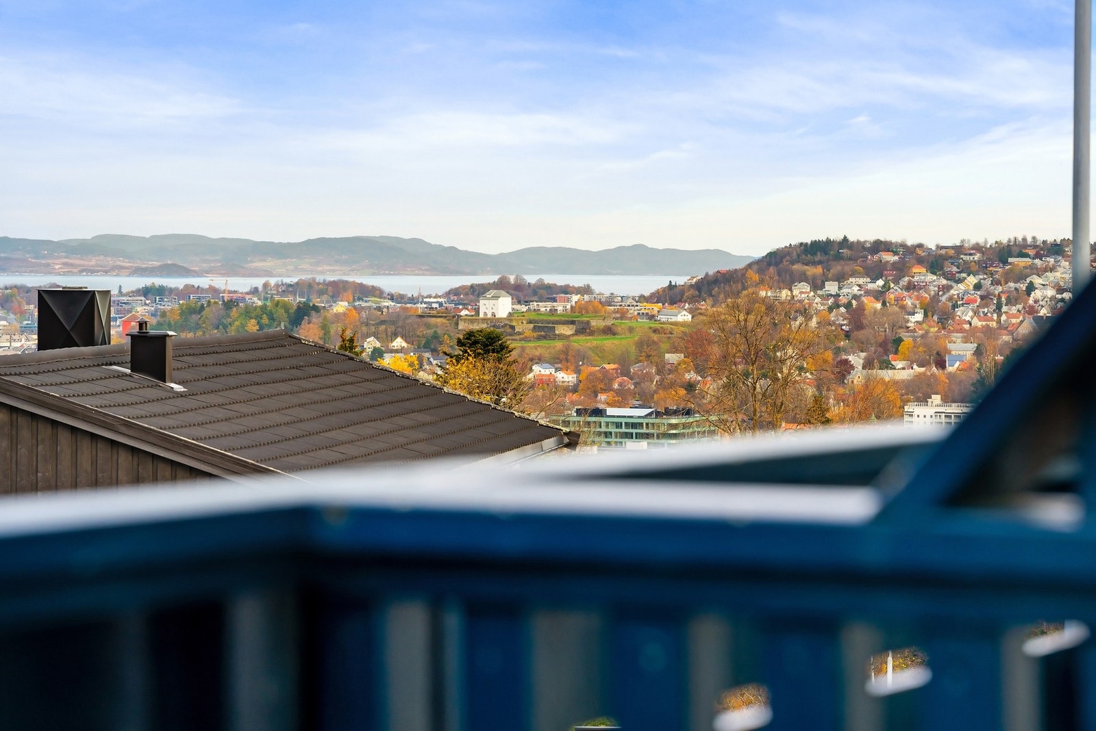 .. og Kristiansten festning. Galleribilde