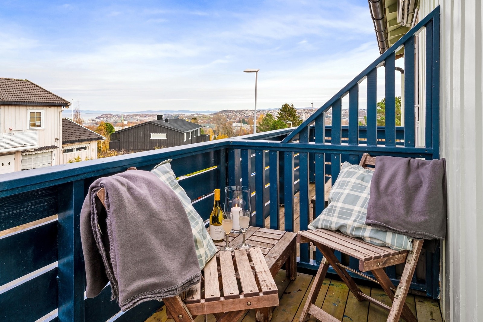 Her får man virkelig en panorama- utsikt over Trondheim. Galleribilde