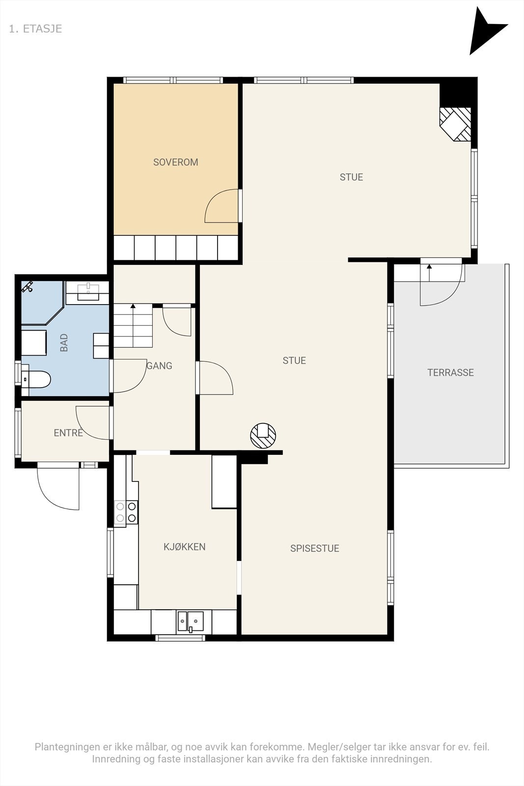 1. etasje Galleribilde