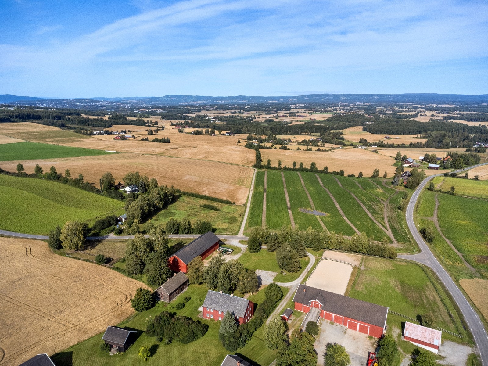 Dronefoto Galleribilde