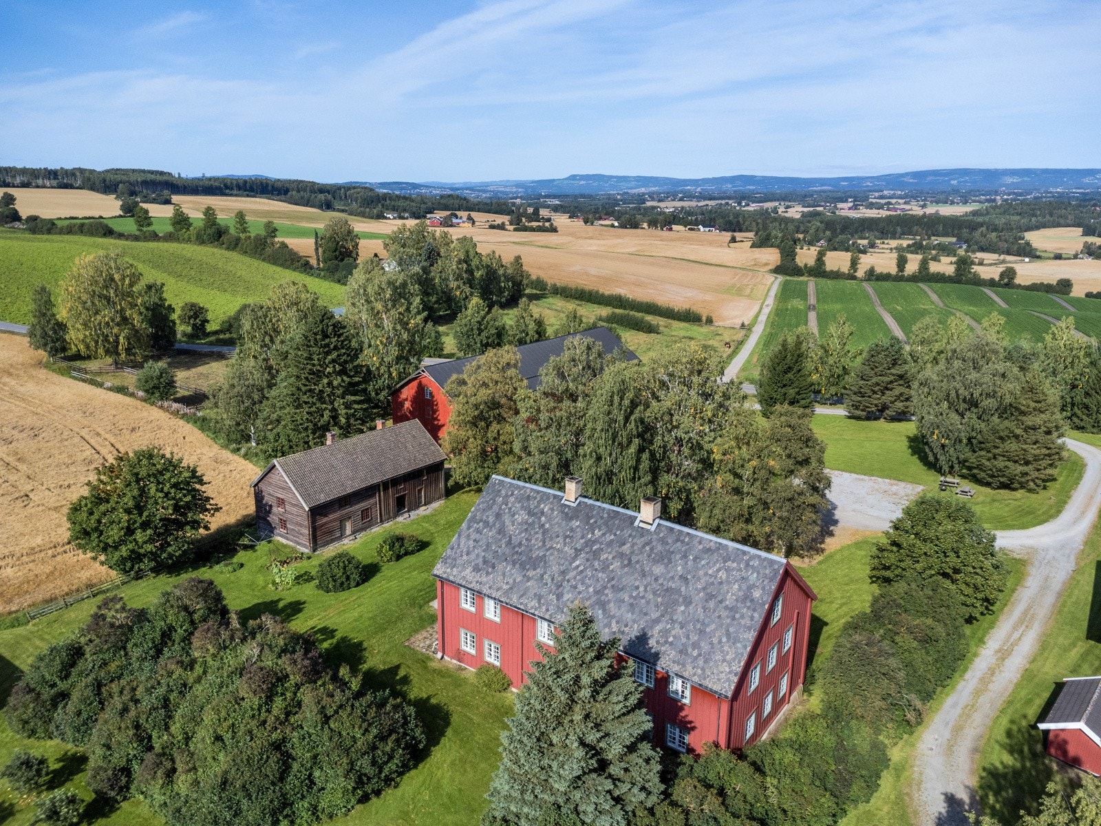 Dronefoto Galleribilde