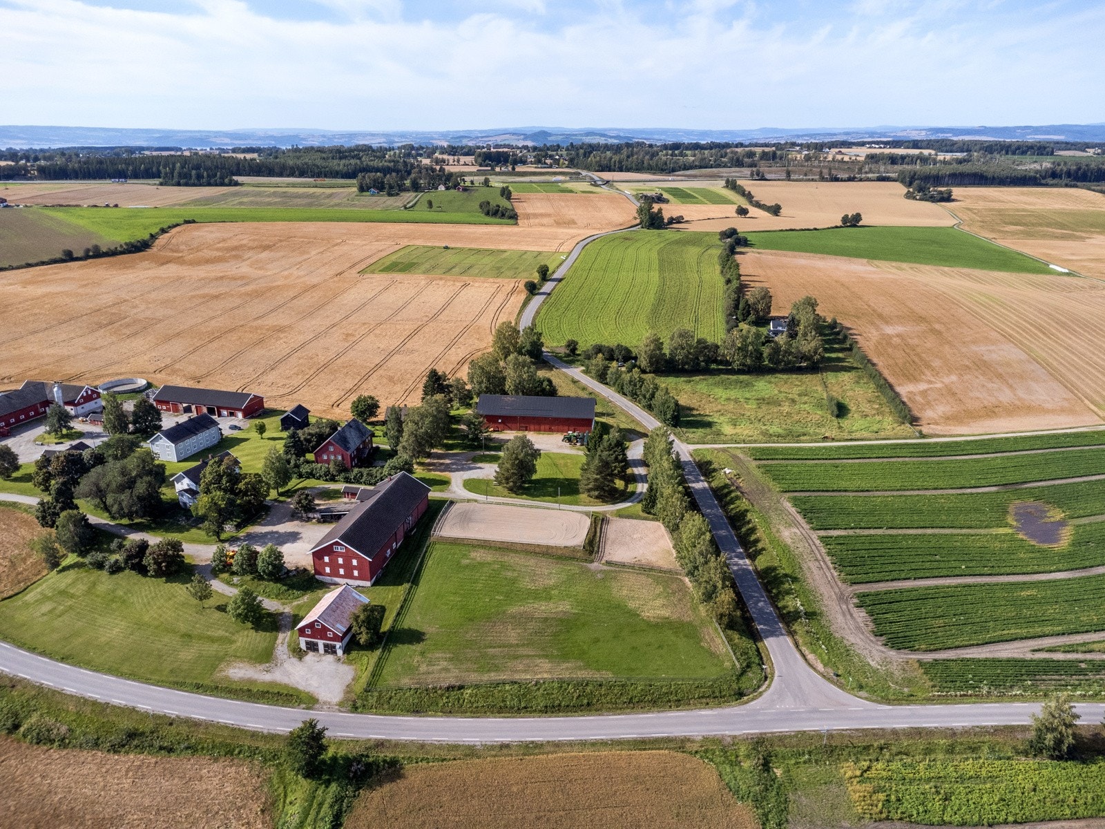 Dronefoto Galleribilde