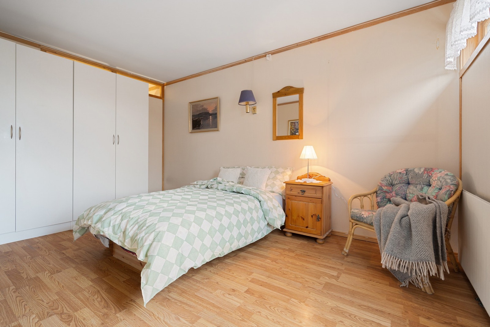 Soverommet er på hele 11,7 kvm. Galleribilde