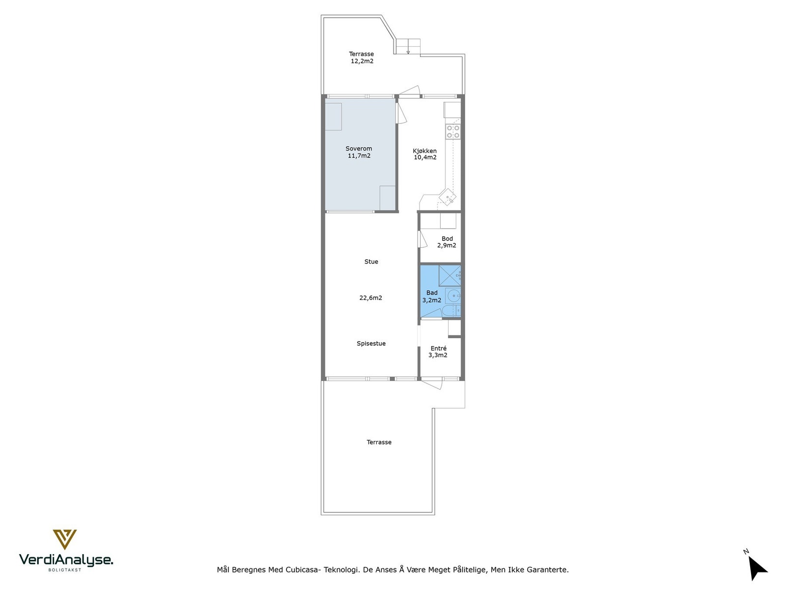 Planskisse. Galleribilde