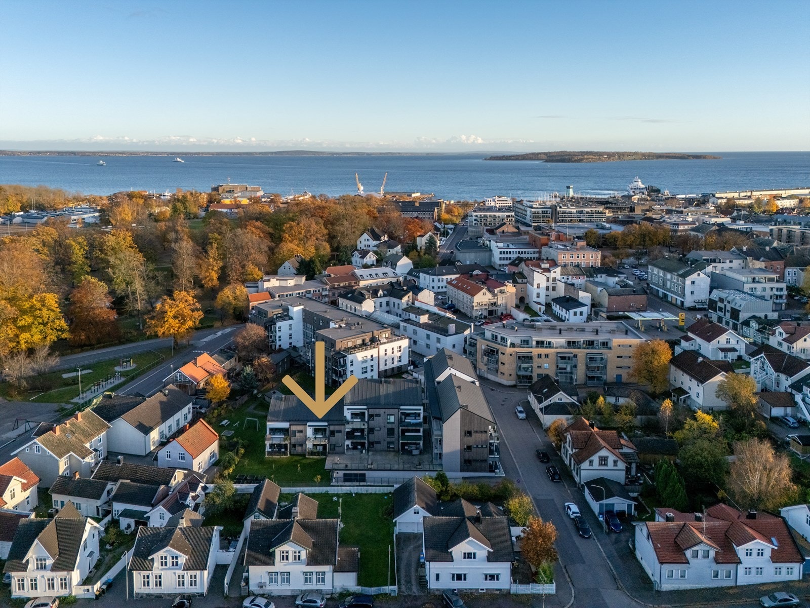 Her bor du sentrumsnært, men samtidig tilbaketrukket i et rolig og fredelig boområde. Galleribilde