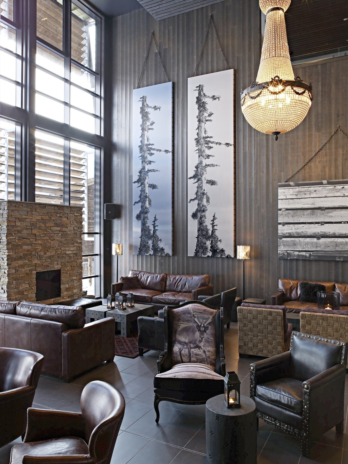 Lounge i resepsjonsområdet. Galleribilde