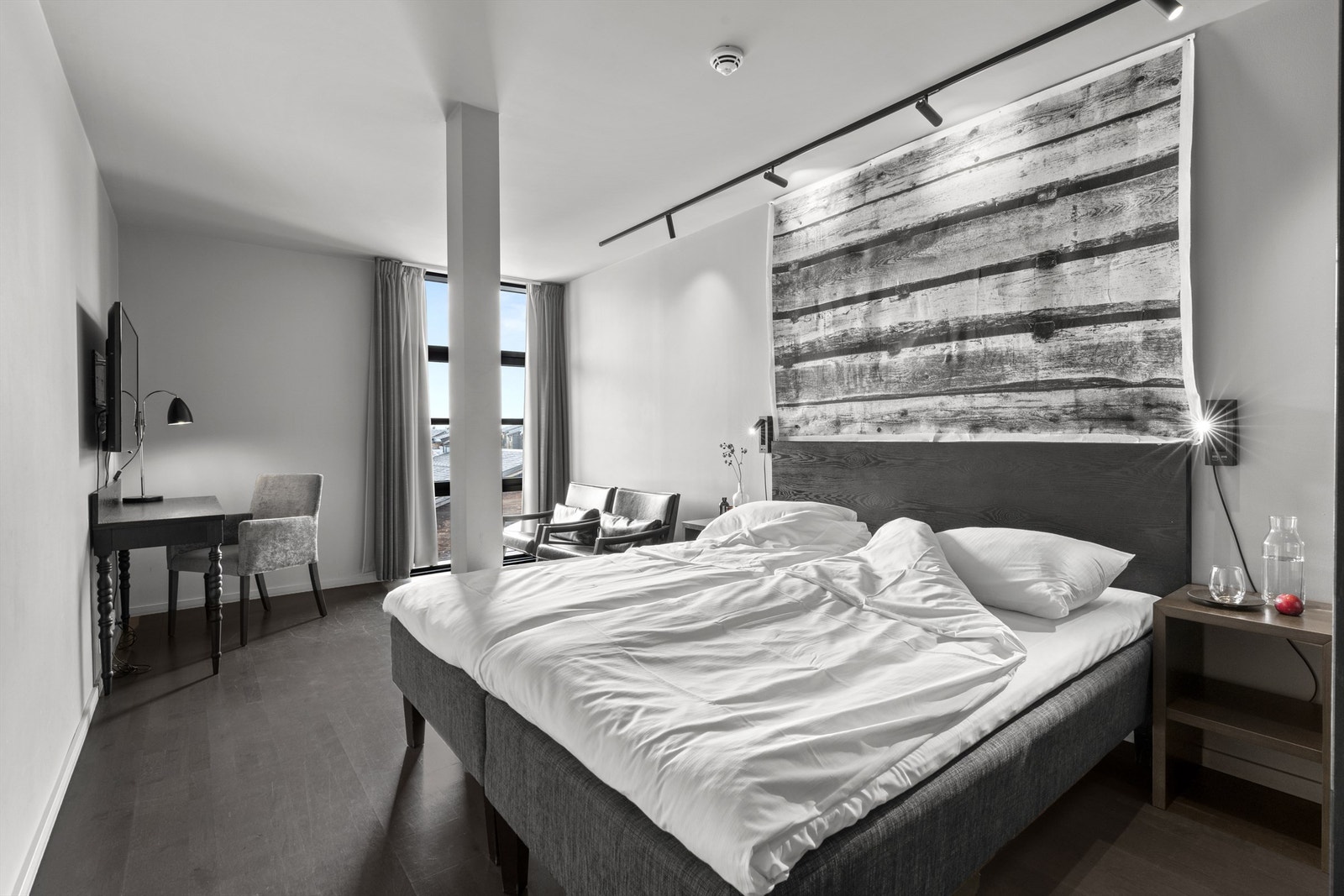 1605. Bildet er tatt fra et likt rom i naboleiligheten. Noe avvik kan forekomme. Galleribilde