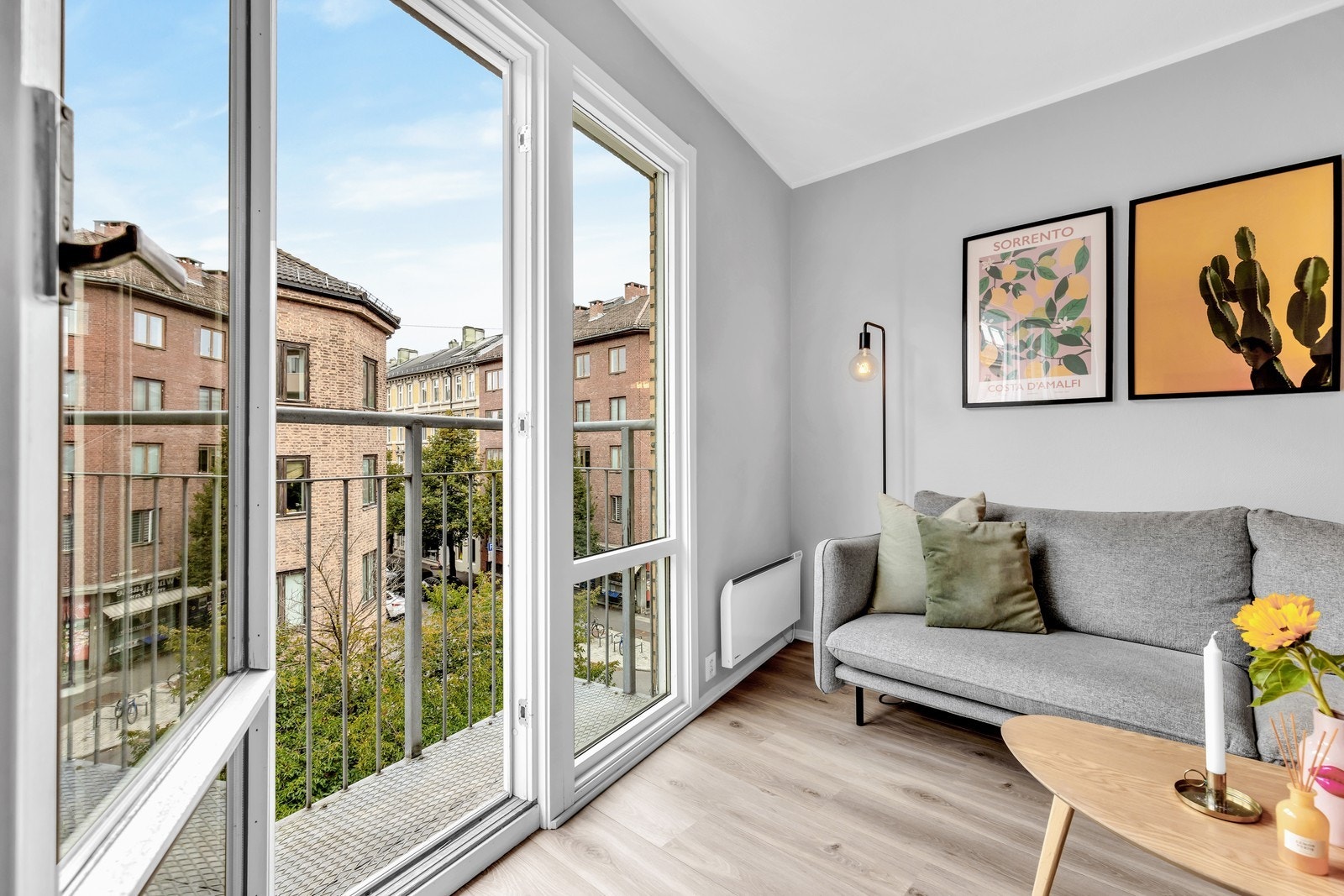 Brannbalkong Galleribilde