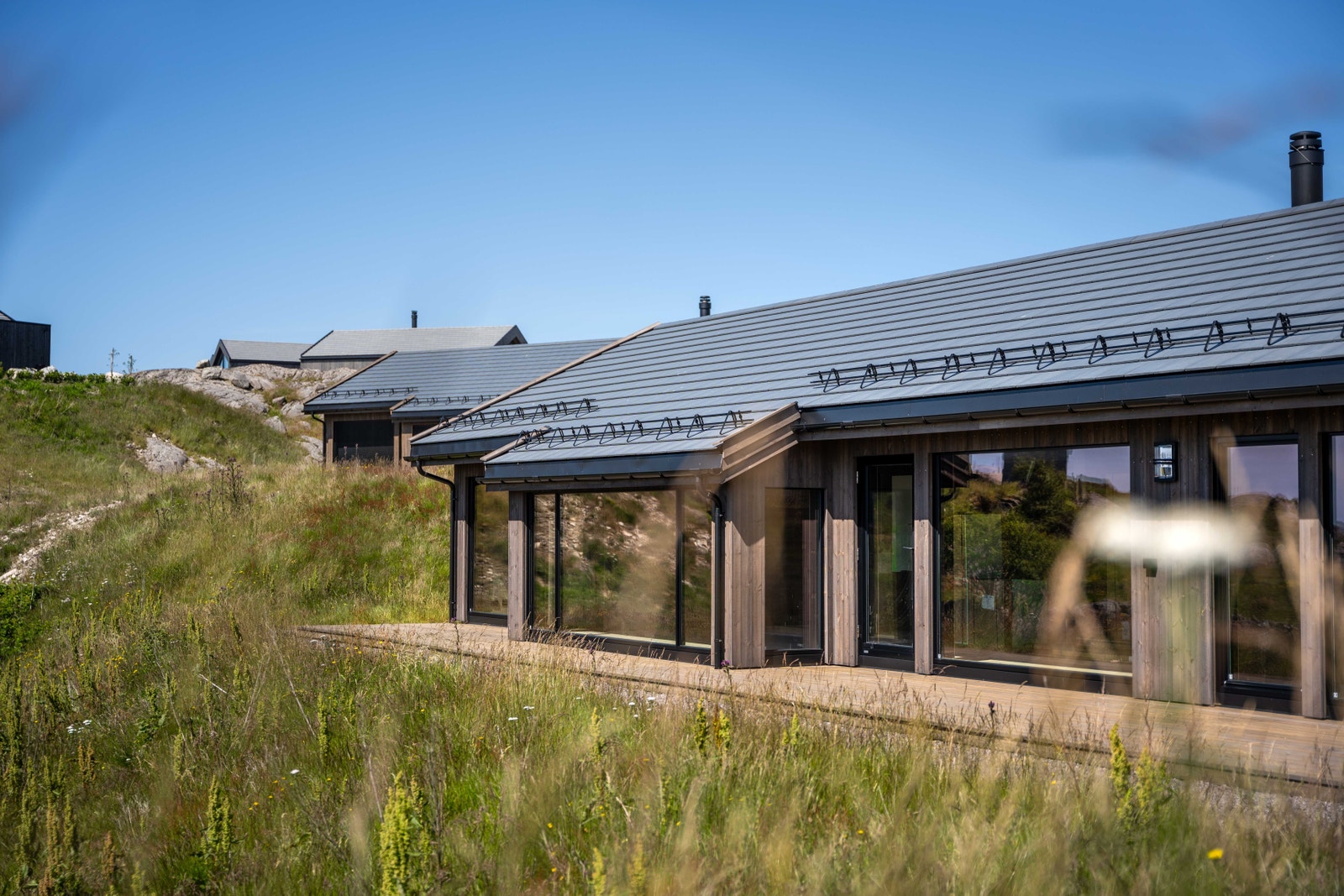 Hyttetypen Kilen er veldig lik denne hytten som vi har bygget for kunde, bare det er litt mindre Galleribilde