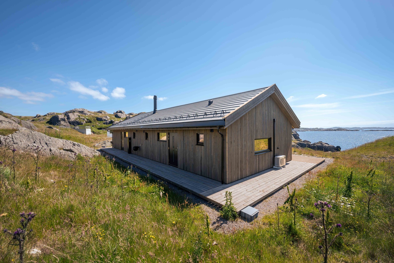 Hyttetypen Kilen er veldig lik denne hytten som vi har bygget for kunde, bare det er litt mindre Galleribilde