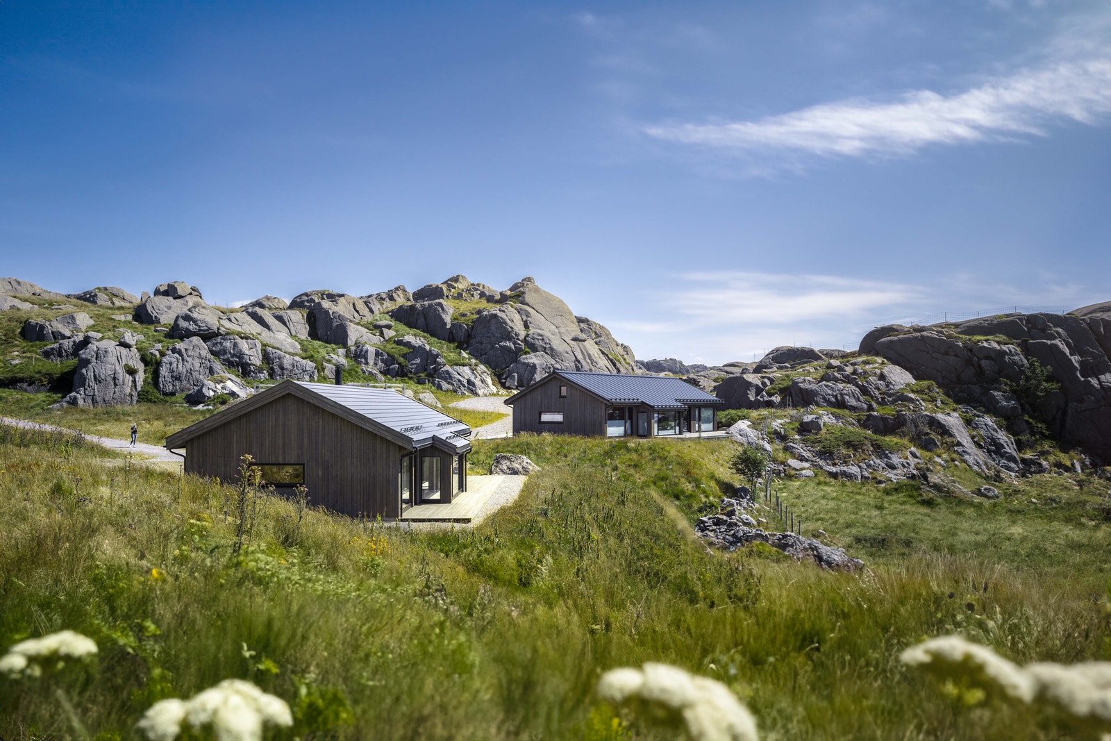 Hyttetypen Kilen er veldig lik denne hytten som vi har bygget for kunde, bare det er litt mindre Galleribilde