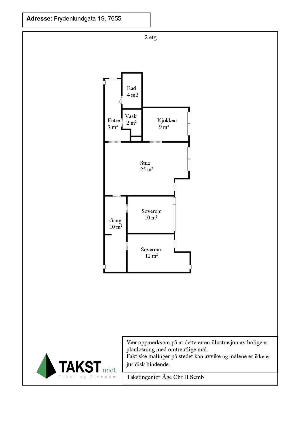 Planløsning. Galleribilde