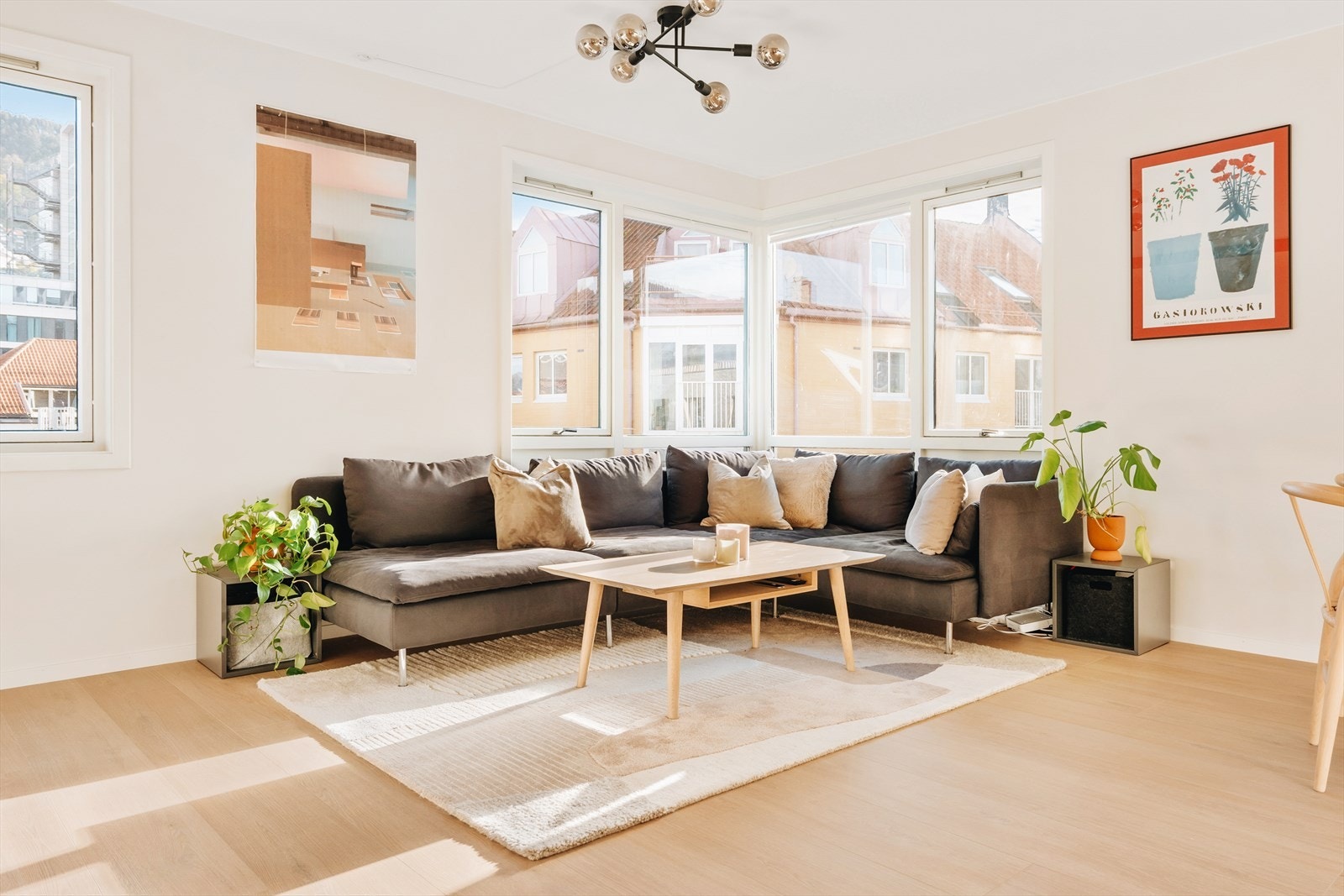 Daniel Hansens gate 5B - nydelig, stor 3-roms med ypperlig plassering i Bergen sentrum. Galleribilde