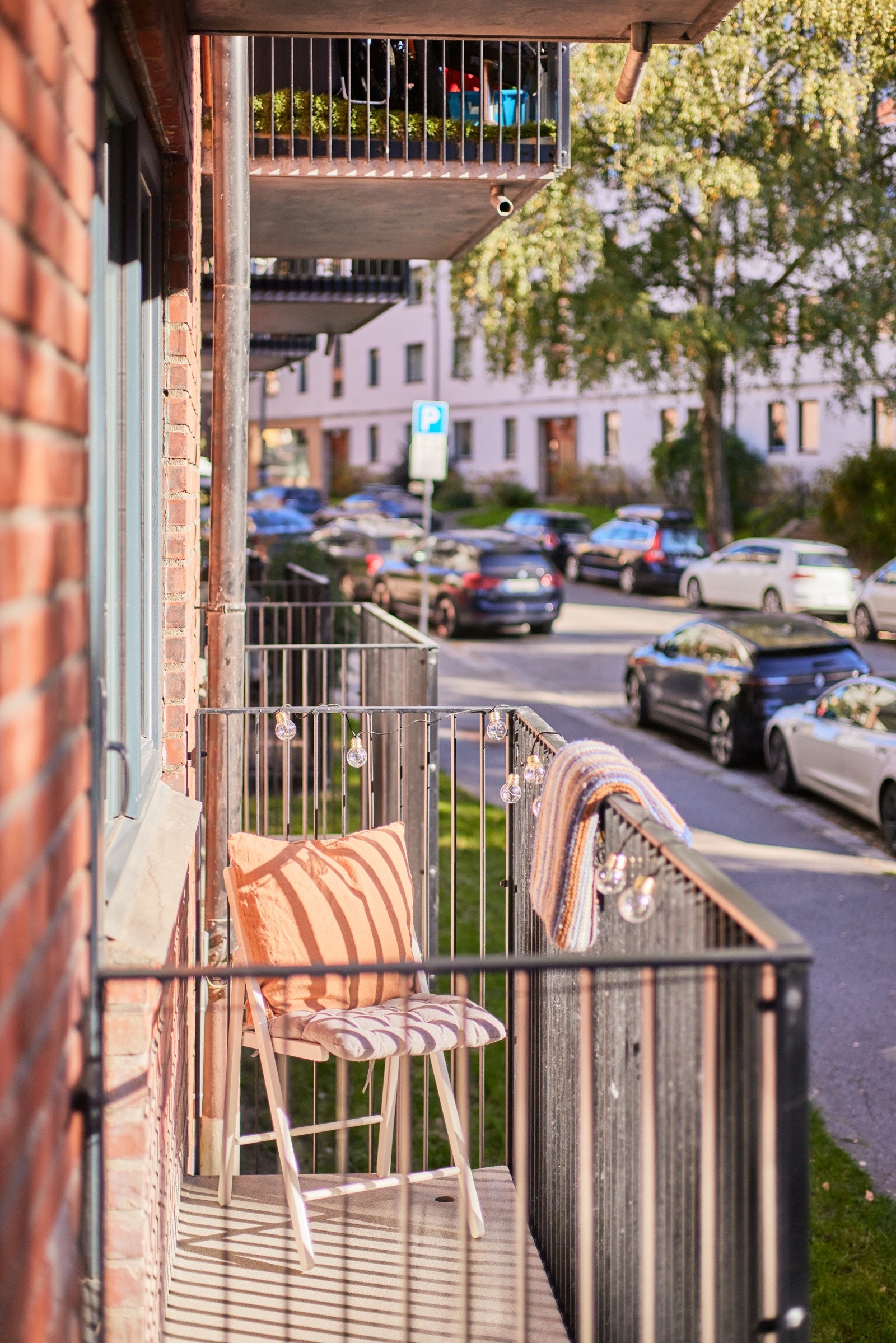 Dette er uten tvil to fine balkonger for lange og late sommerdager! Galleribilde