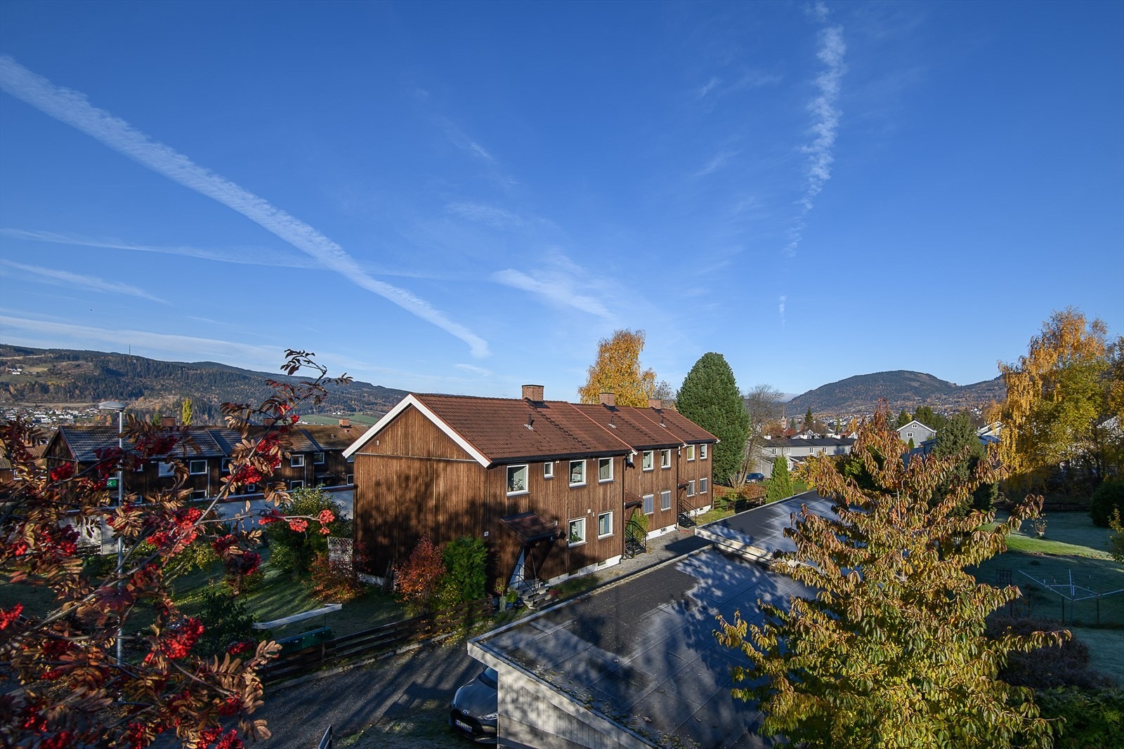 Borettslaget ligger sør for sentrum av Lillehammer. Galleribilde