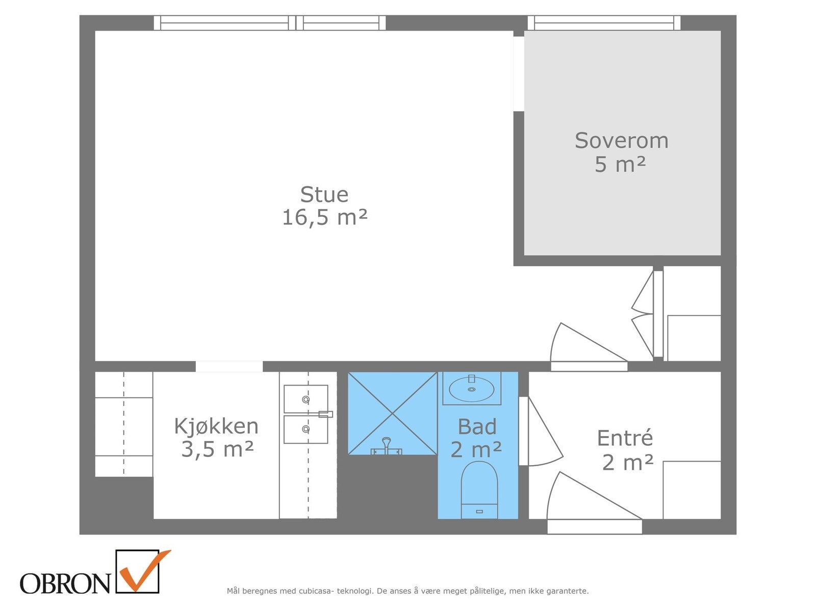 Planskisse. Galleribilde