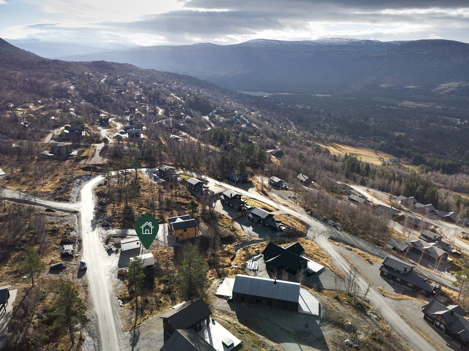 Dronebilde Galleribilde