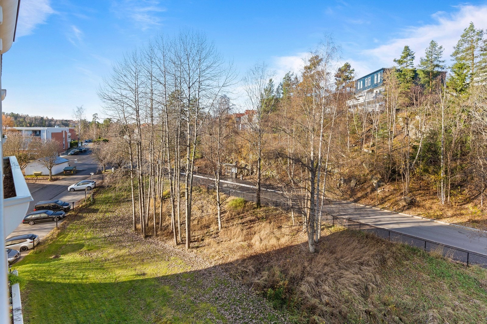 Utsikt fra balkongen. Galleribilde