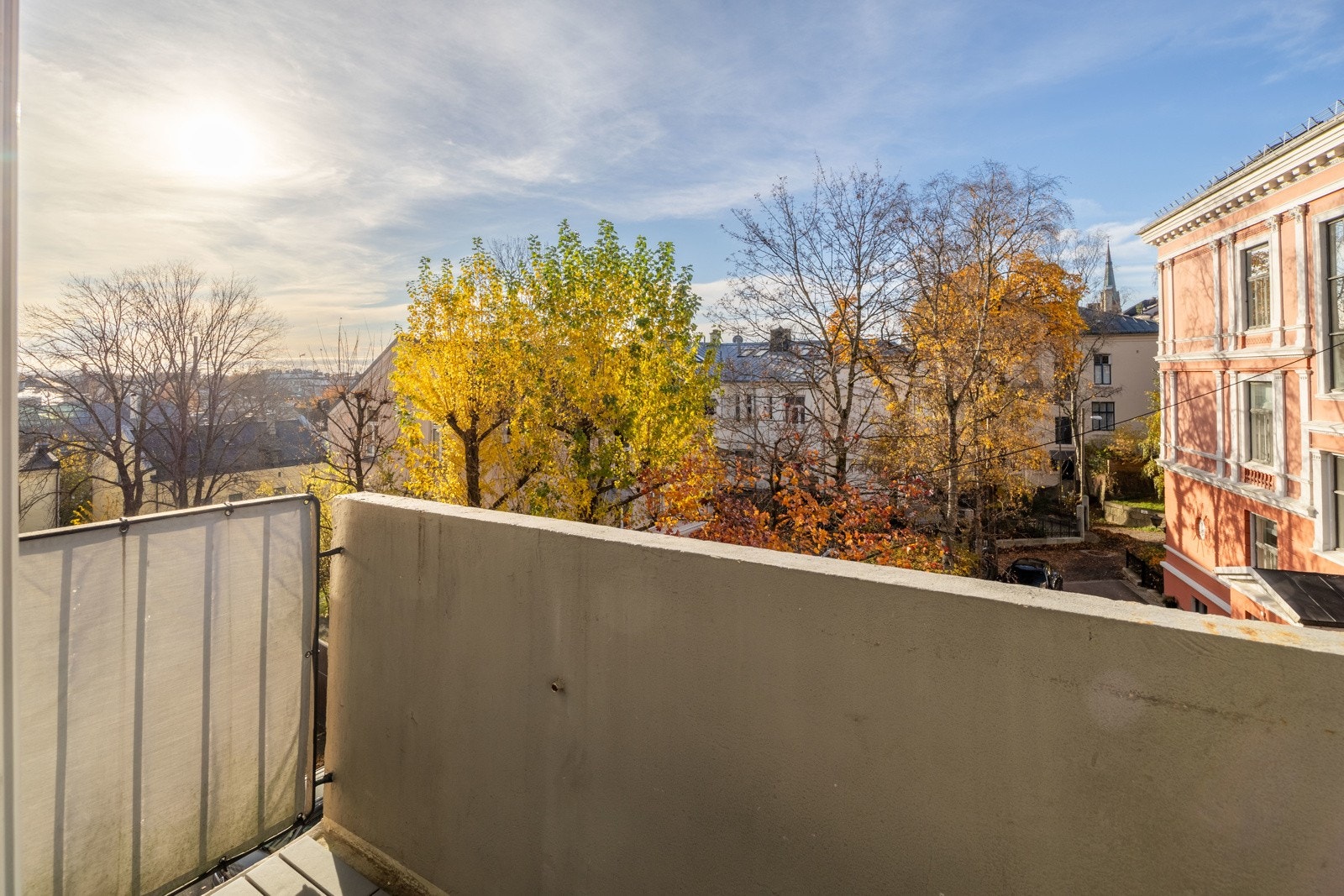 Leiligheten er vendt mot rolige omgivelser. Galleribilde