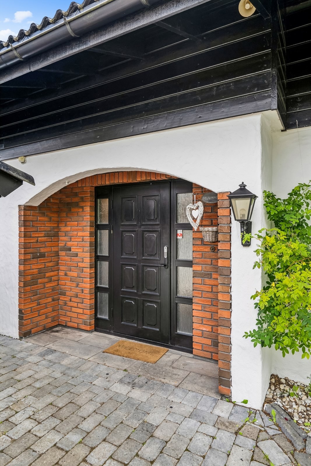 Hyggelig inngangsparti. Galleribilde