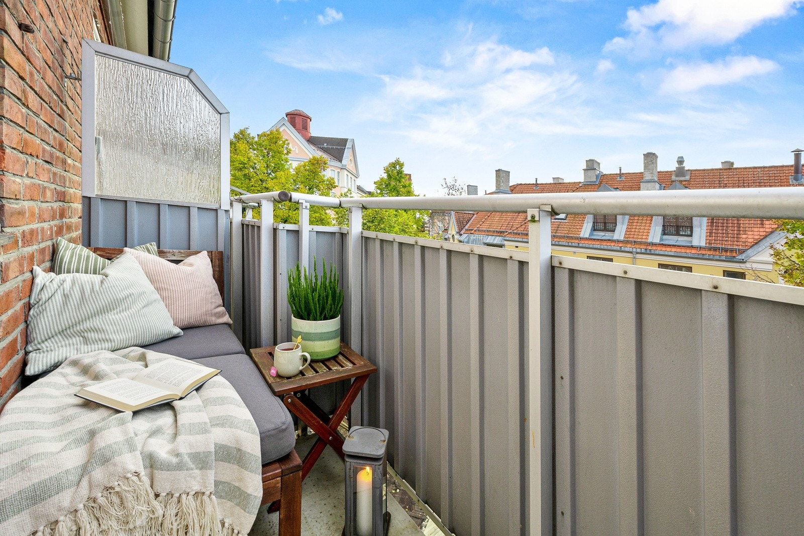 Her er det overraskende rolig til at man bor så sentralt! Galleribilde