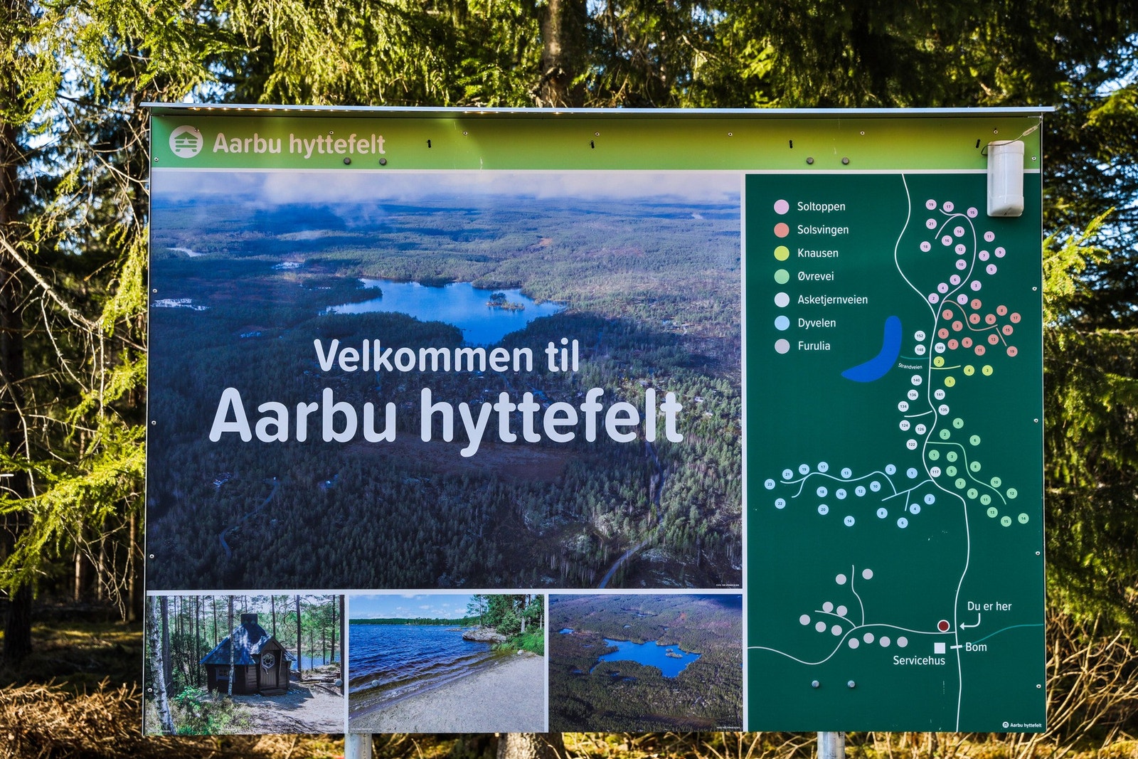 Velkommen til Aarbu hyttefelt! Galleribilde