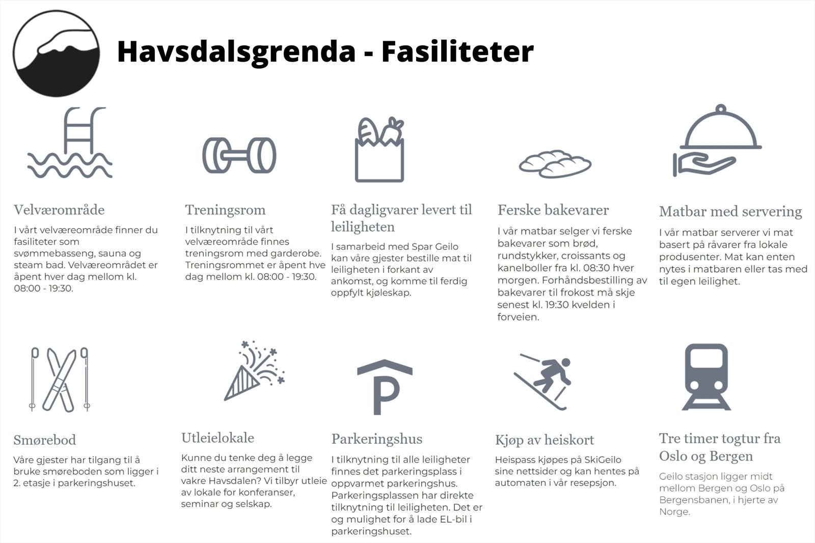 Tilbud fra resepsjonen Galleribilde