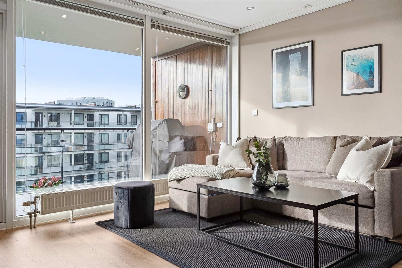 Leiligheten har en god planløsning som gjør den enkel å møblere Galleribilde