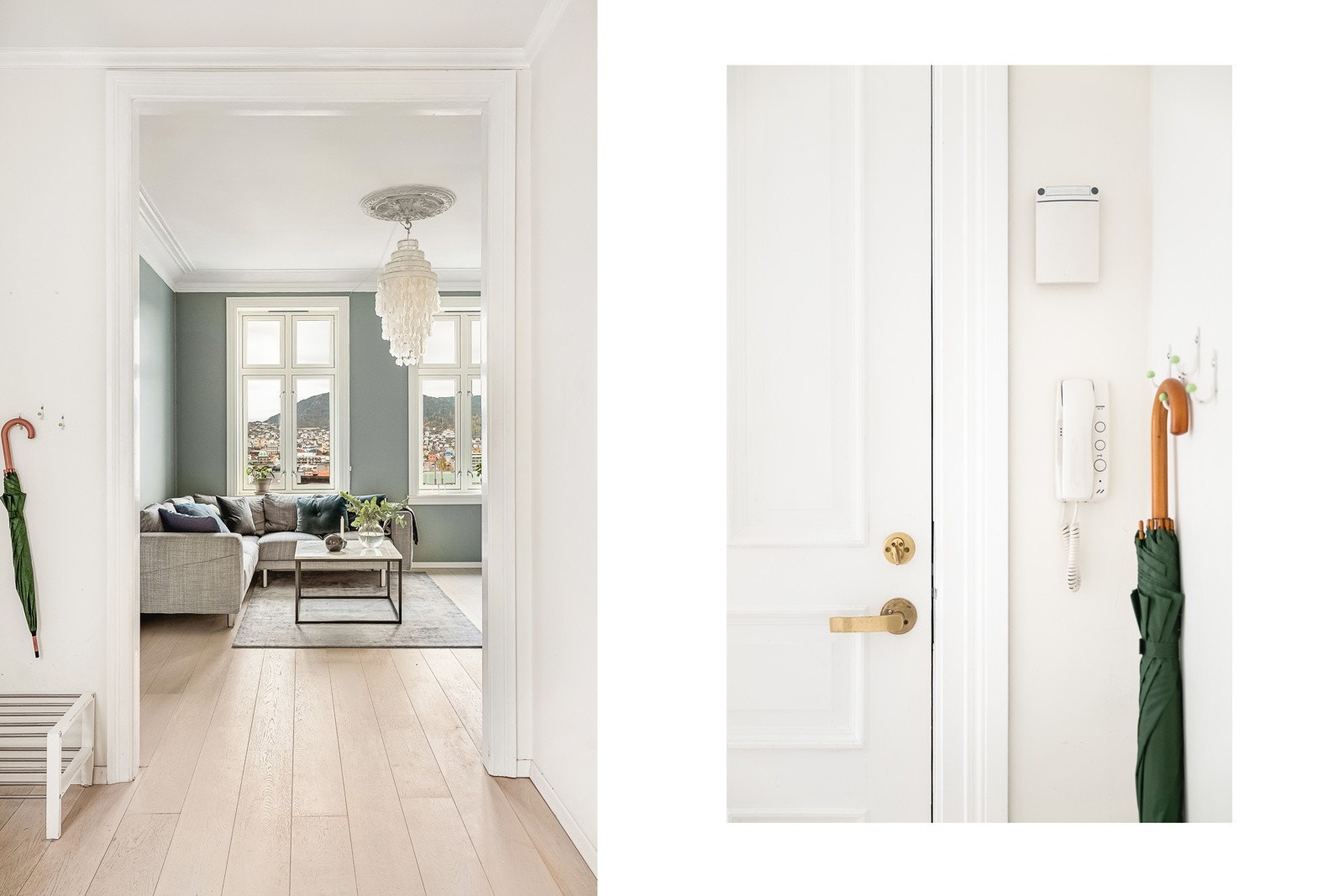 Store vindusflater, og takhøyde på 3,08 meter på det høyeste. Galleribilde