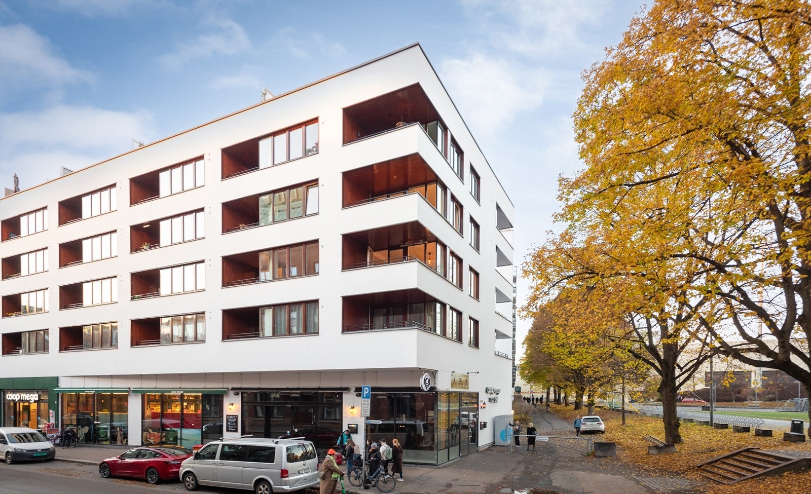 Sameiet består av 227 seksjoner. Galleribilde