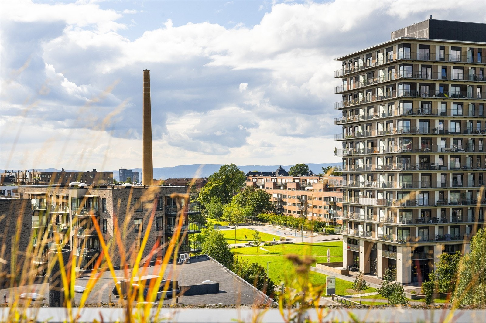 Nydelig utsikt over området Galleribilde