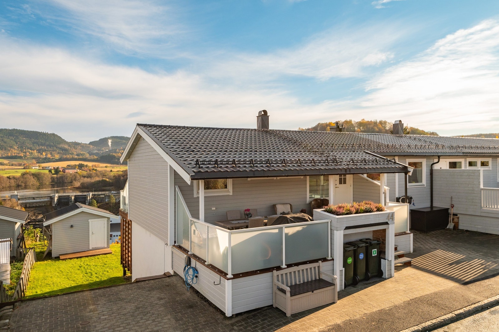 Eiendommen måler til sammen 582 kvm. Galleribilde