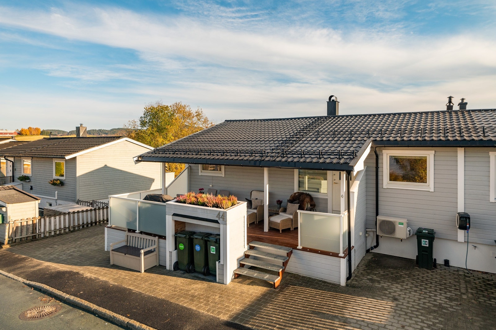 Huset ble opprinnelig oppført i 1969, og betydelig oppgradert i 2019/2020. Galleribilde