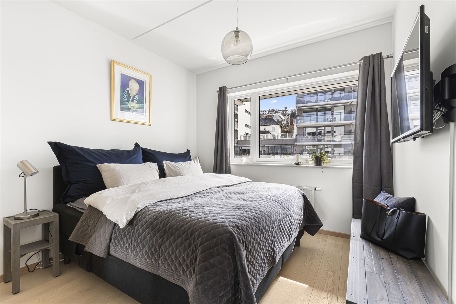 Leiligheten byr på to gode soverom. Galleribilde