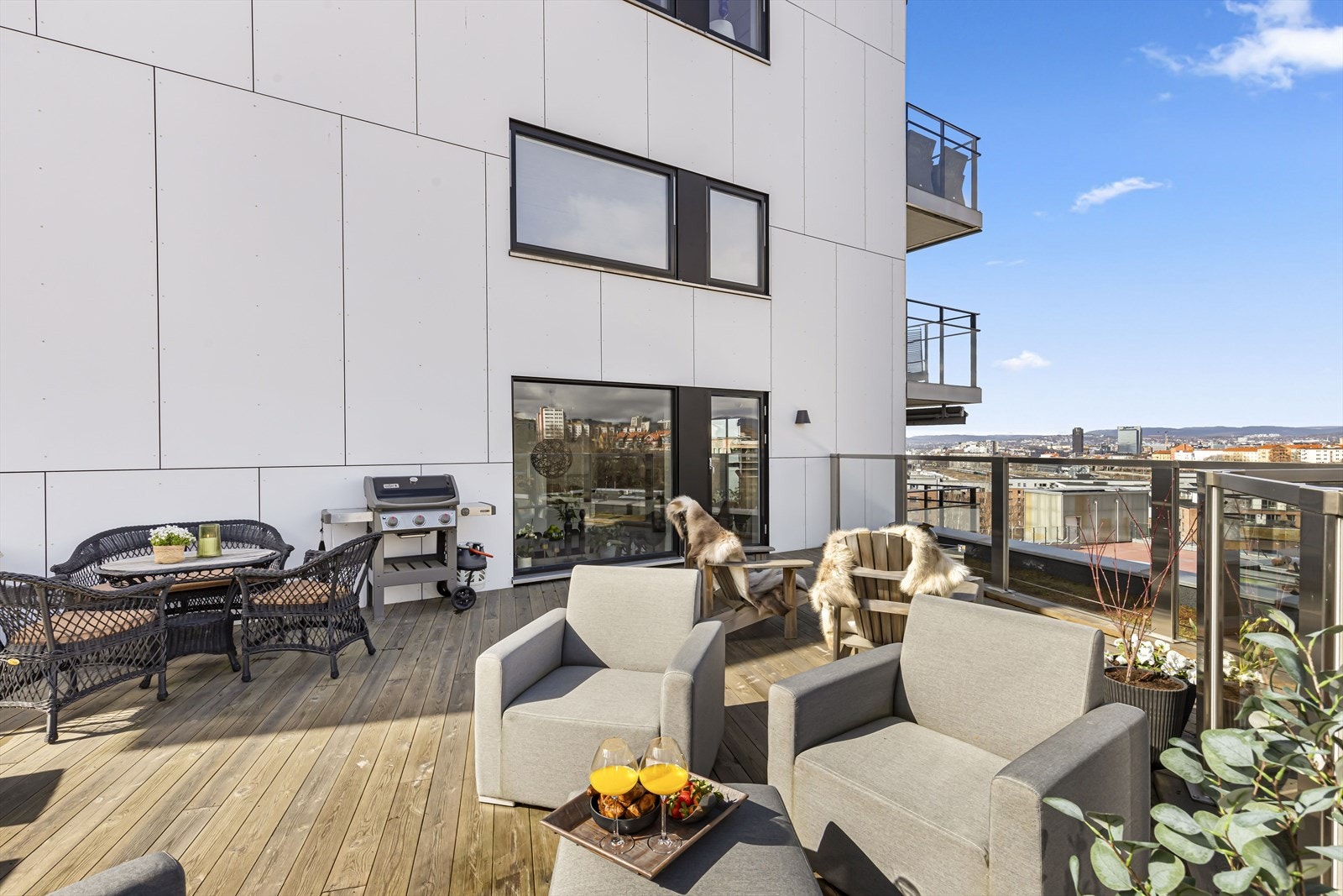 Leiligheten ligger i et svært populært boligområde i Kværnerbyen. Galleribilde